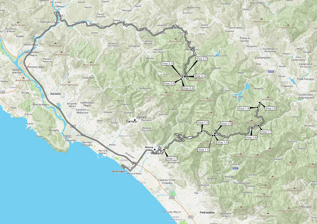 Itinerary